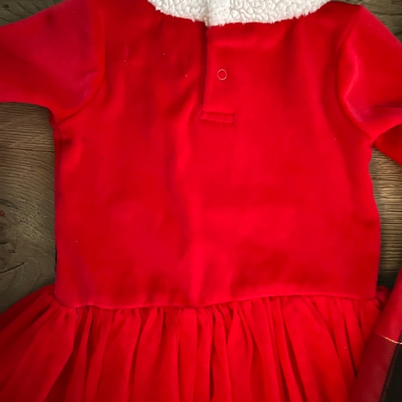 Baby Christmas/xmas outfits 4 total perfect for little girls first holiday - Picture 3 of 11